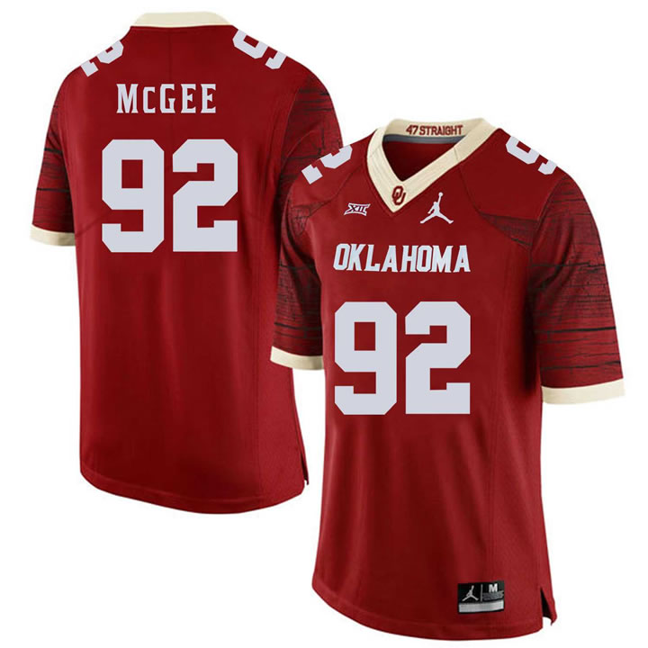 Oklahoma Sooners 92 Stacy McGee Red 47 Game Winning Streak College Football Jersey Dzhi,We sell and wholesale Oklahoma Sooners 92 Stacy McGee Red 47 Game Winning Streak College Football Jersey Dzhi on line form chian!